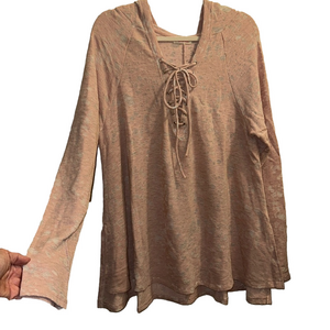 Maronie L hooded tunic NWOT